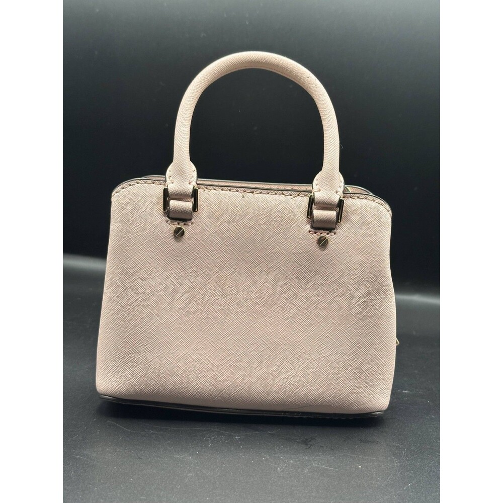Michael Kors Mini Pink Saffiano Leather Crossbody Tote - Picture 2 of 6